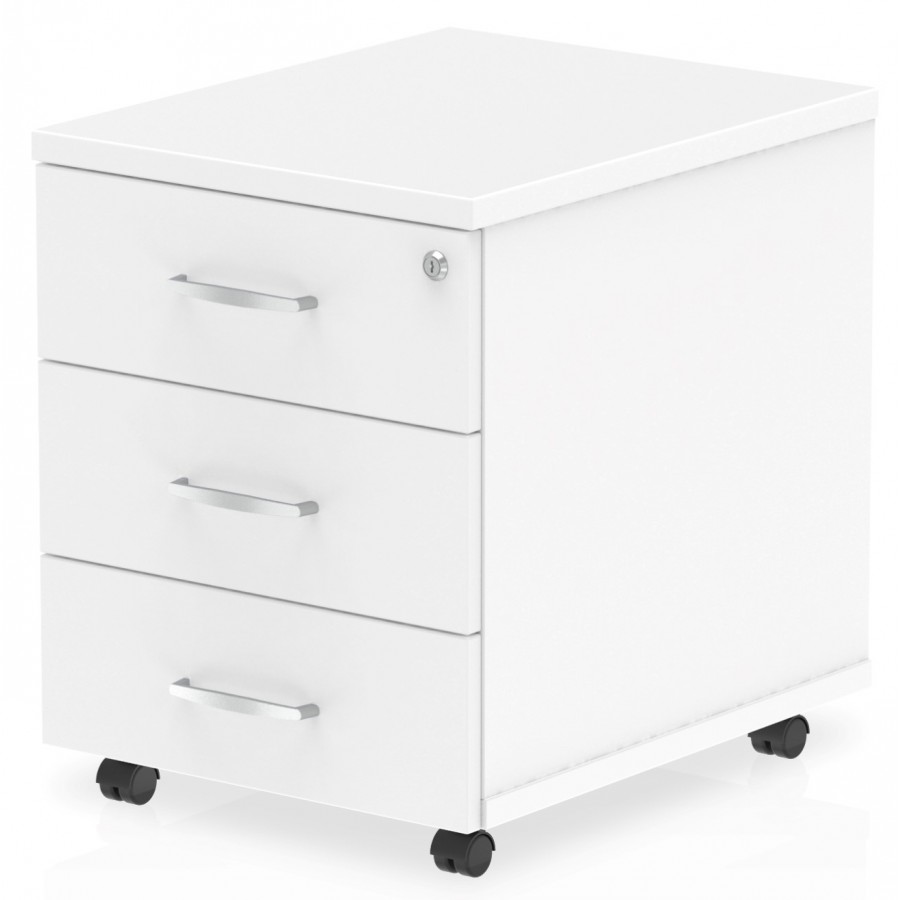 Rayleigh Lockable Mobile Pedestal - 2 or 3 Drawer